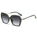 Kenike women's UV resistant large frame sunglasses C1 variant