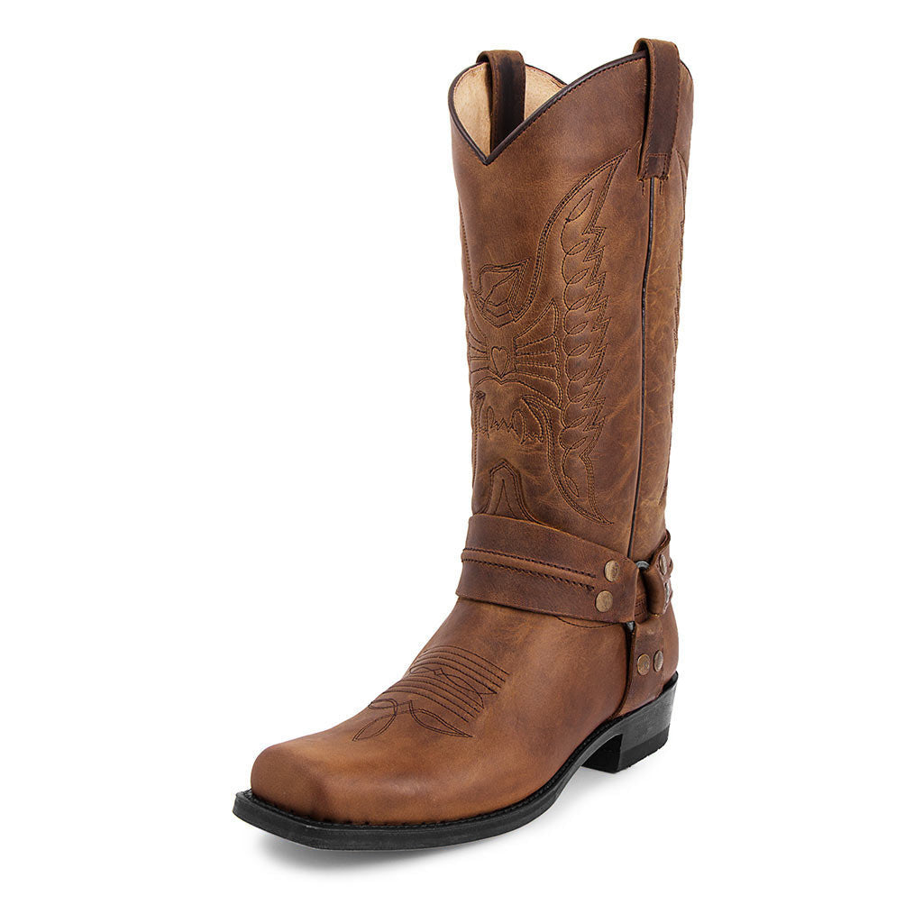 Kenike men's height-increasing boots heel and sole detail