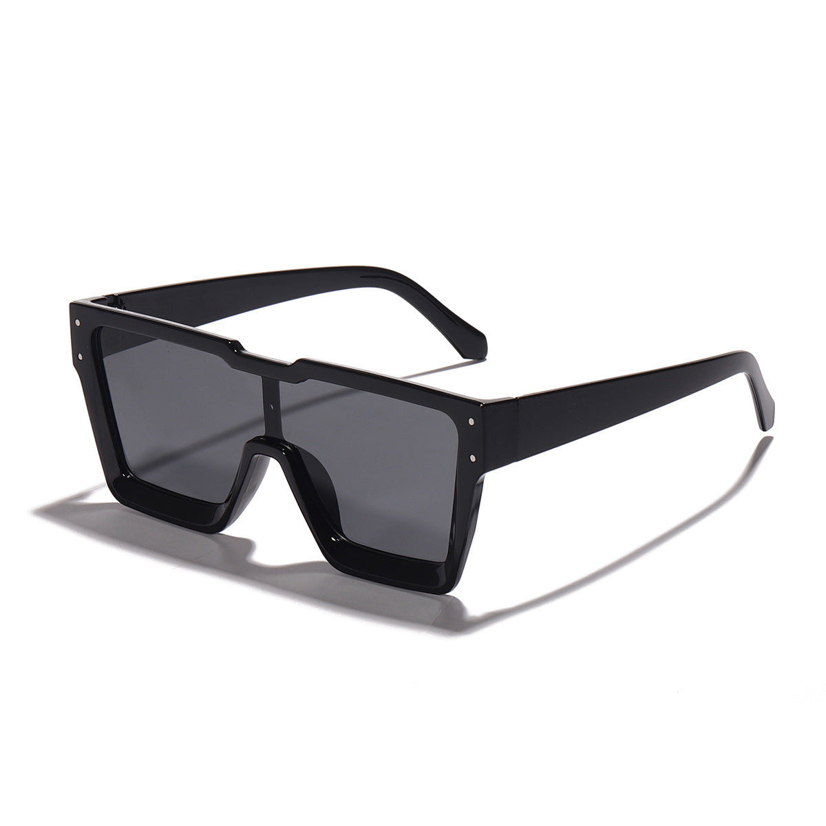 Kenike black frame gray sheet large rim sports sunglasses variant