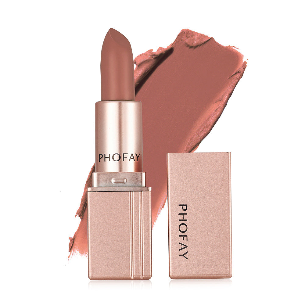 PHOFAY matte lipstick shade 07 close-up