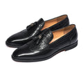Kenike tassel business casual shoes final detail