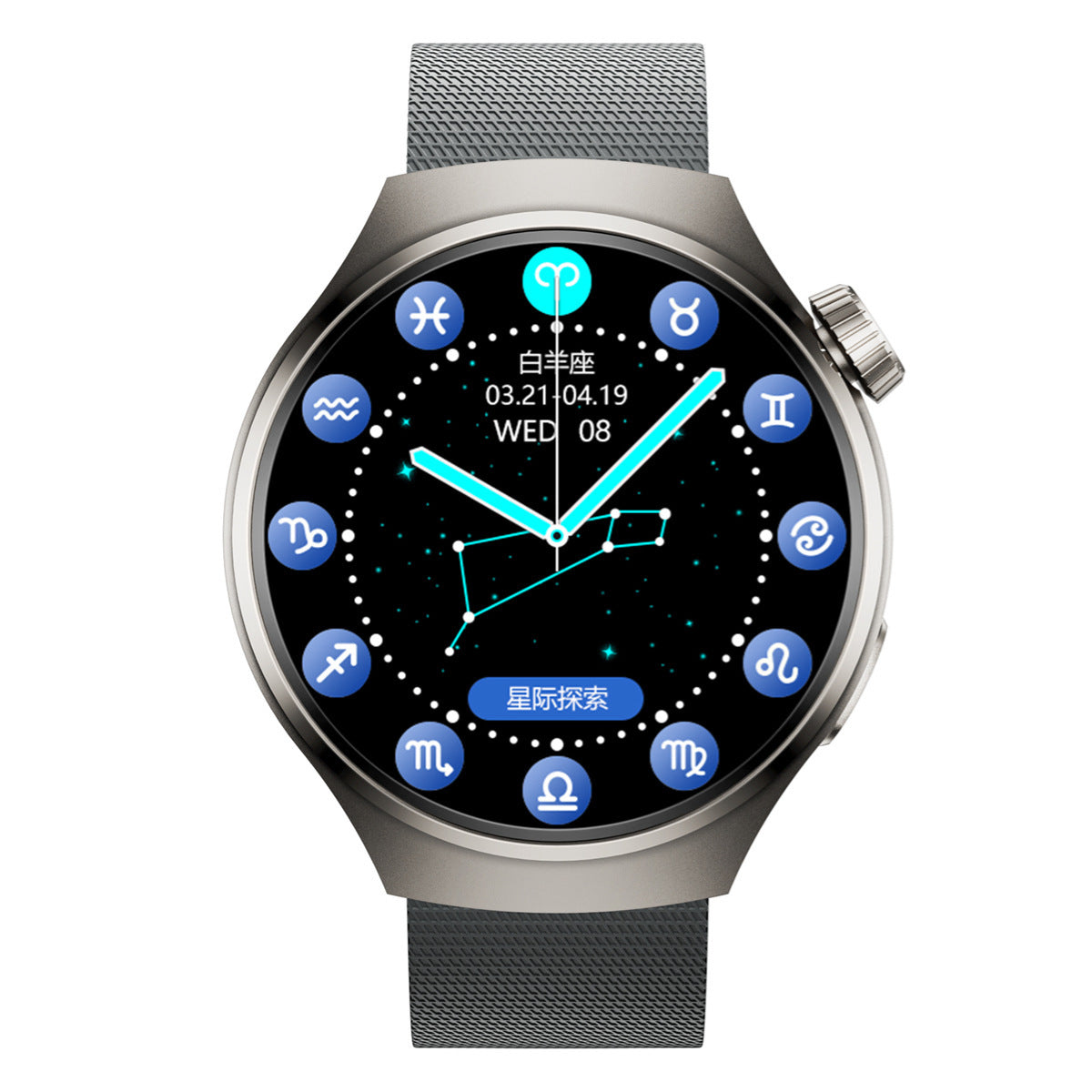 Kenike smart call watch strap detail
