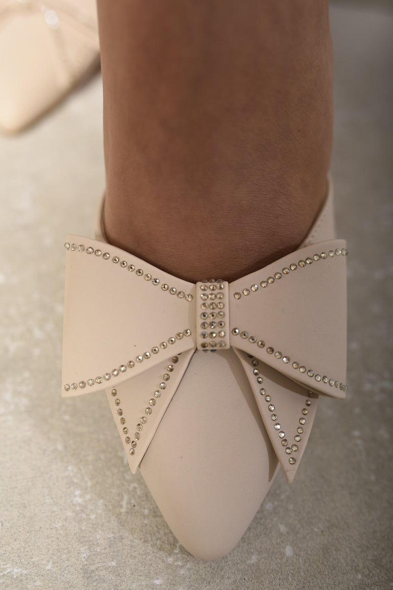 Kenike glitter ankle strap heels side detail