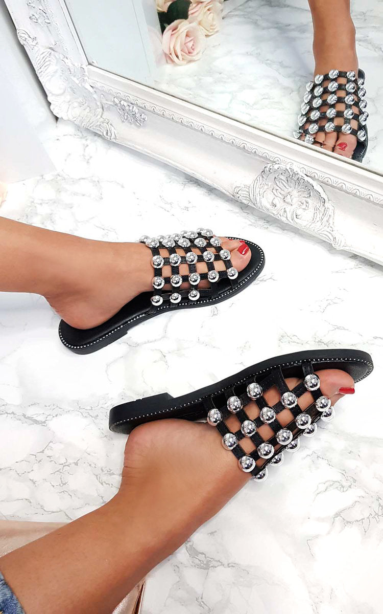 Kenike caged open toe sandals final colour variant