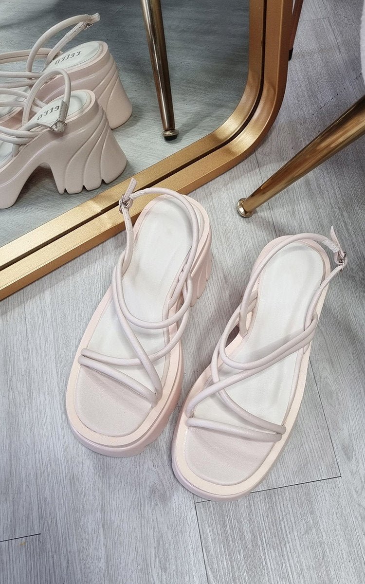 Kenike extreme platform sandals side profile