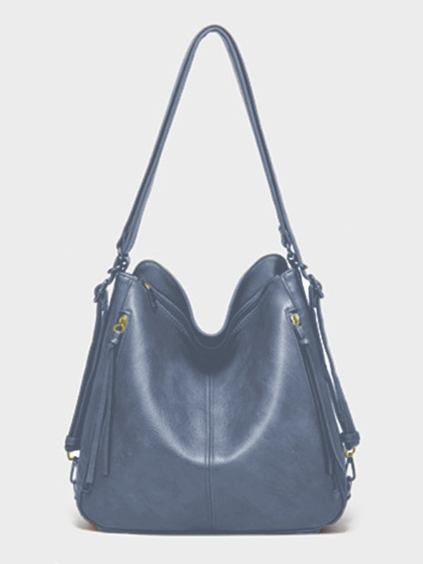 Kenike black trend shoulder tote messenger bag variant