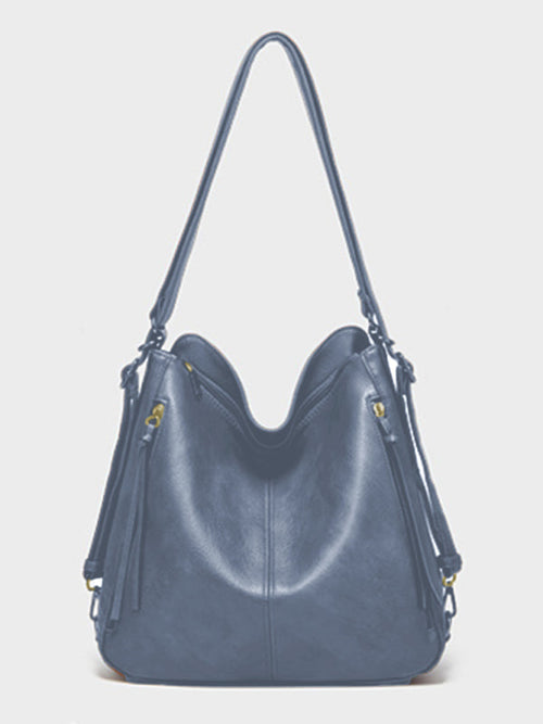 Kenike black trend shoulder tote messenger bag variant