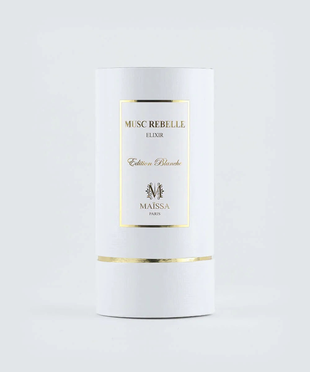 Maïssa Musc Rebelle Eau de Parfum 100ml luxury bottle detail