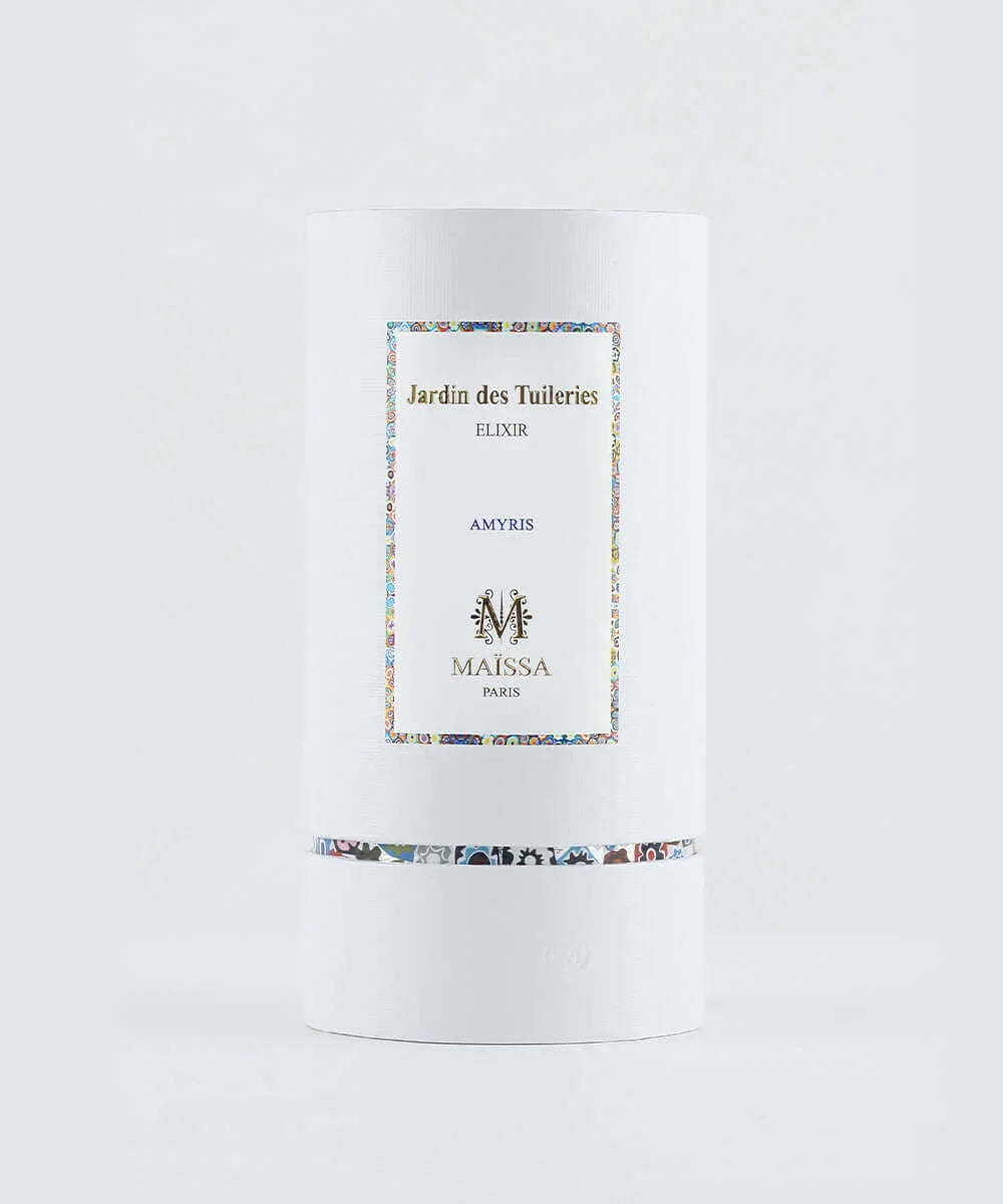 Maïssa Jardin des Tuileries Eau de Parfum 100ml bottle and packaging detail