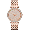 Michael Kors MK3439 Darci rose gold watch front view