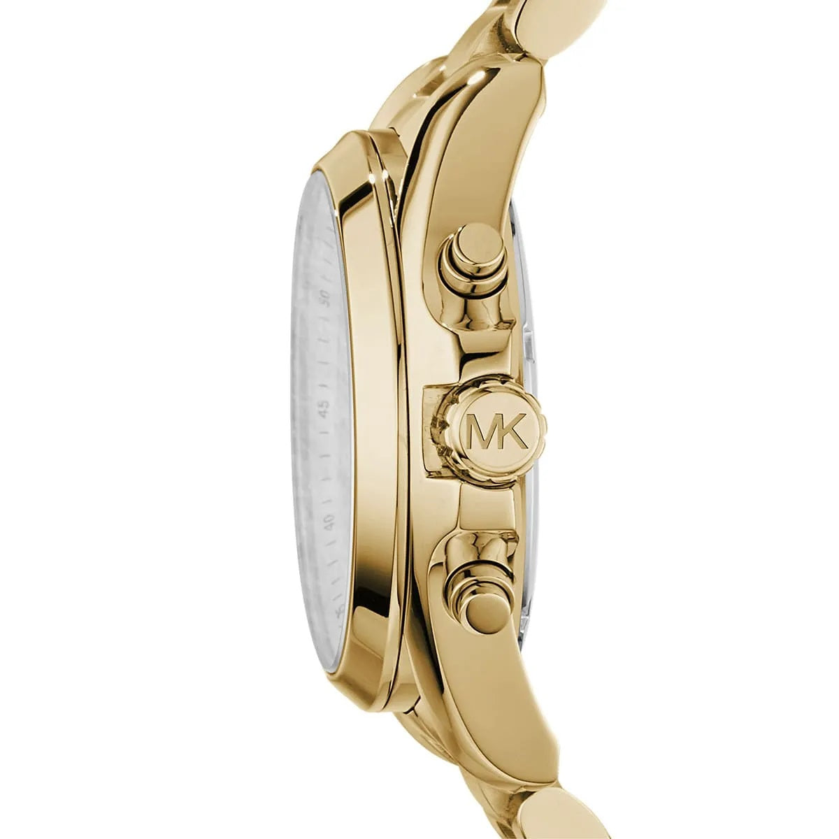 Michael Kors MK5605 gold watch side view