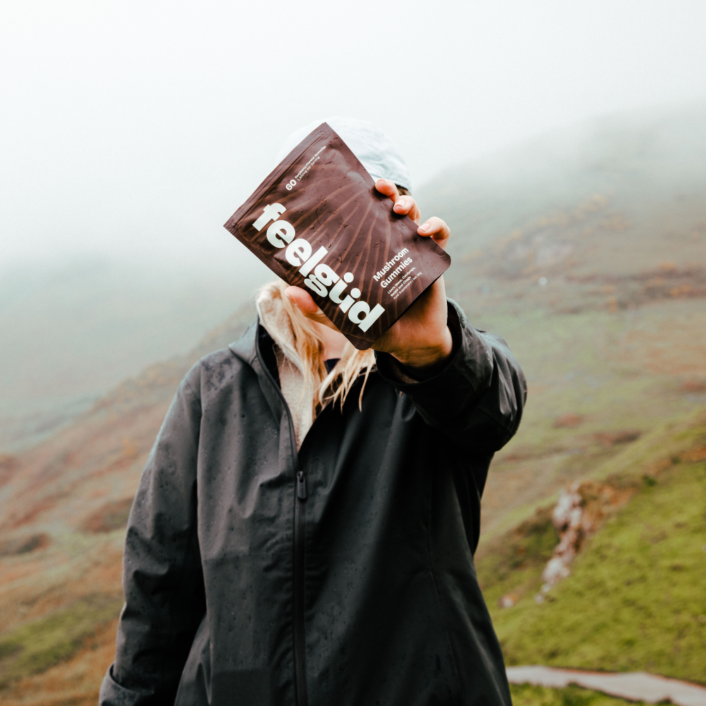 Feel Güd mushroom gummies lifestyle product image