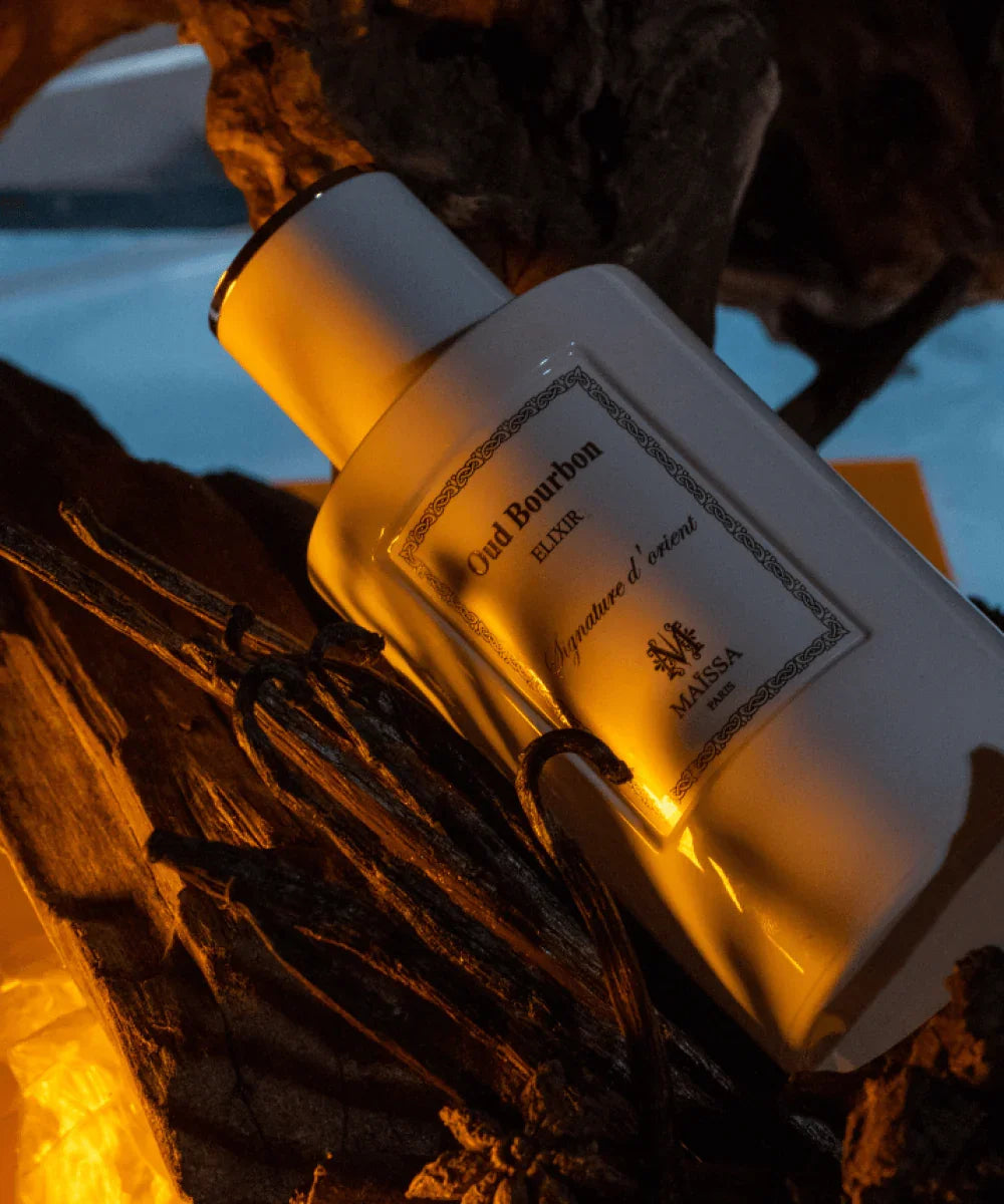 Maïssa Oud Bourbon Eau de Parfum bottle and packaging product image