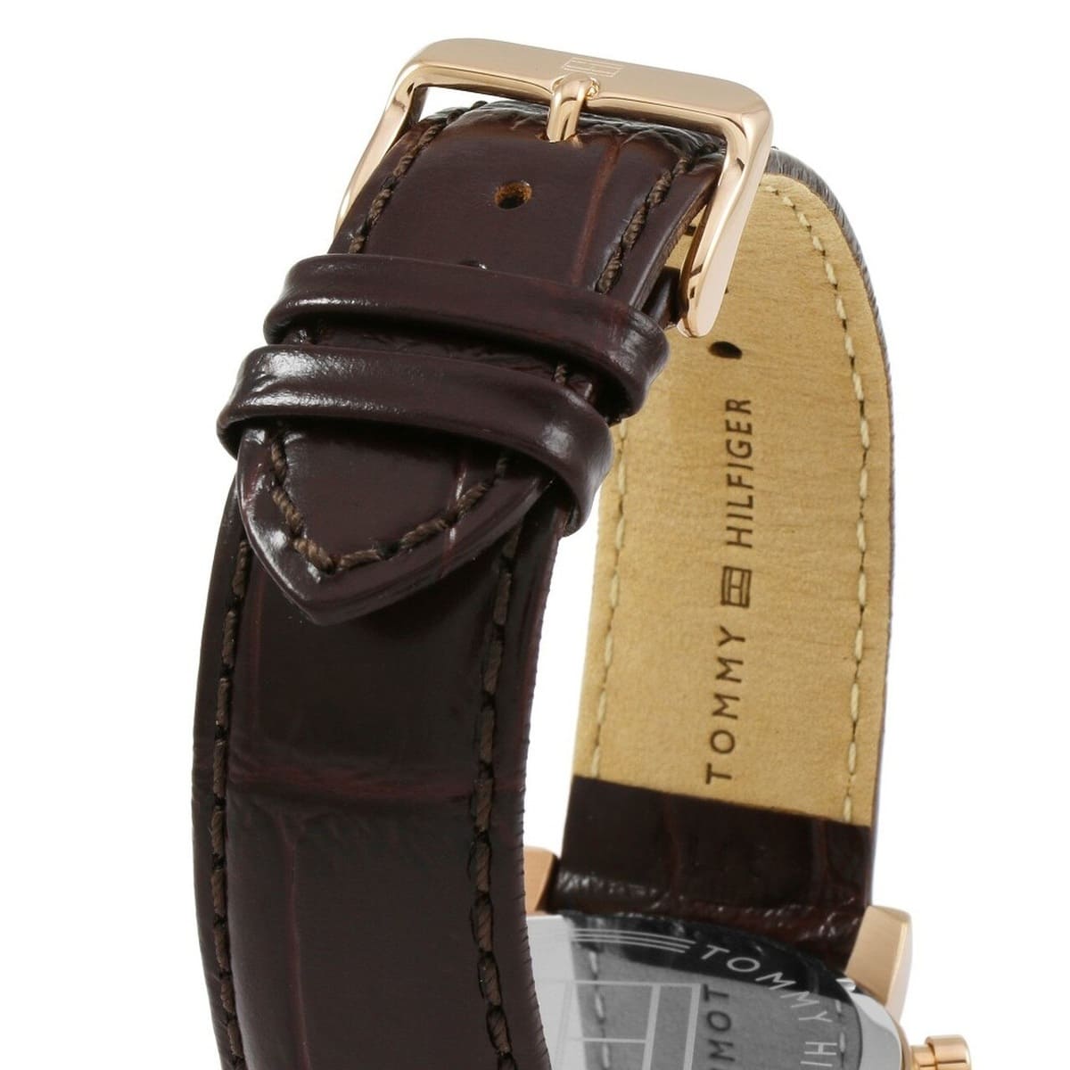 Tommy Hilfiger 1791399 brown strap detail