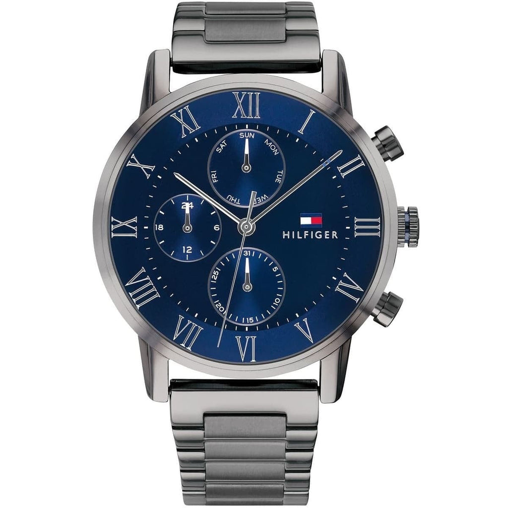 Tommy Hilfiger 1791456 James blue dial close-up