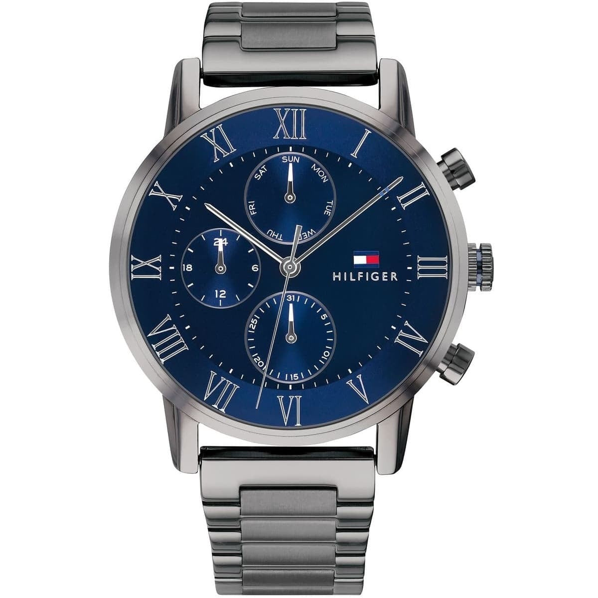 Tommy Hilfiger 1791456 James blue dial close-up