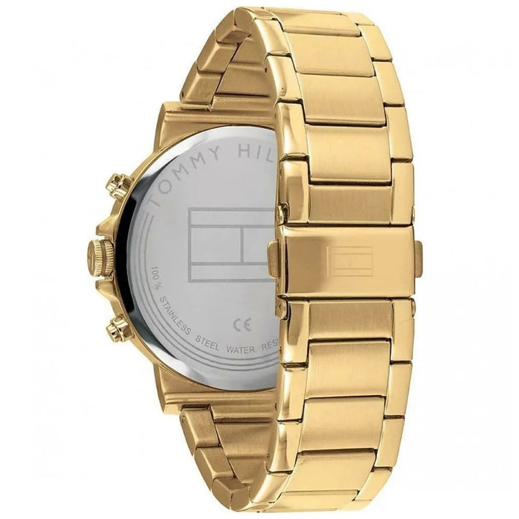 Tommy Hilfiger 1791538 gold men’s watch angled view