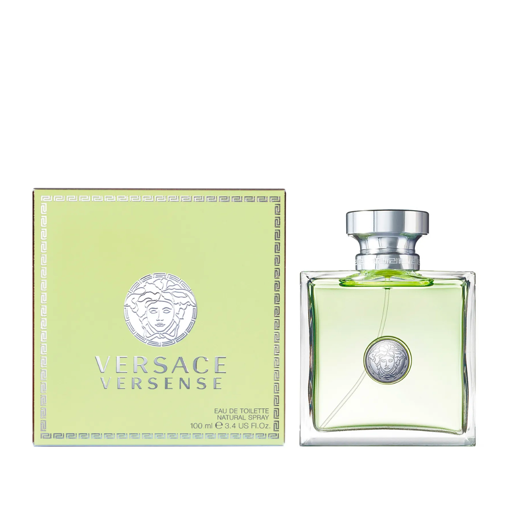 Versace Versense Eau de Toilette 100ml bottle and box product image