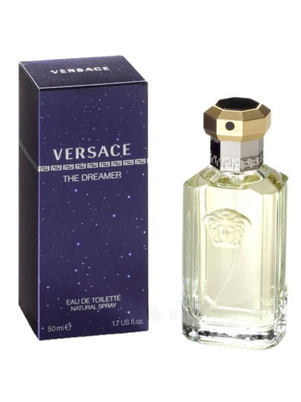 Versace The Dreamer Eau de Toilette 50ml bottle and box product image