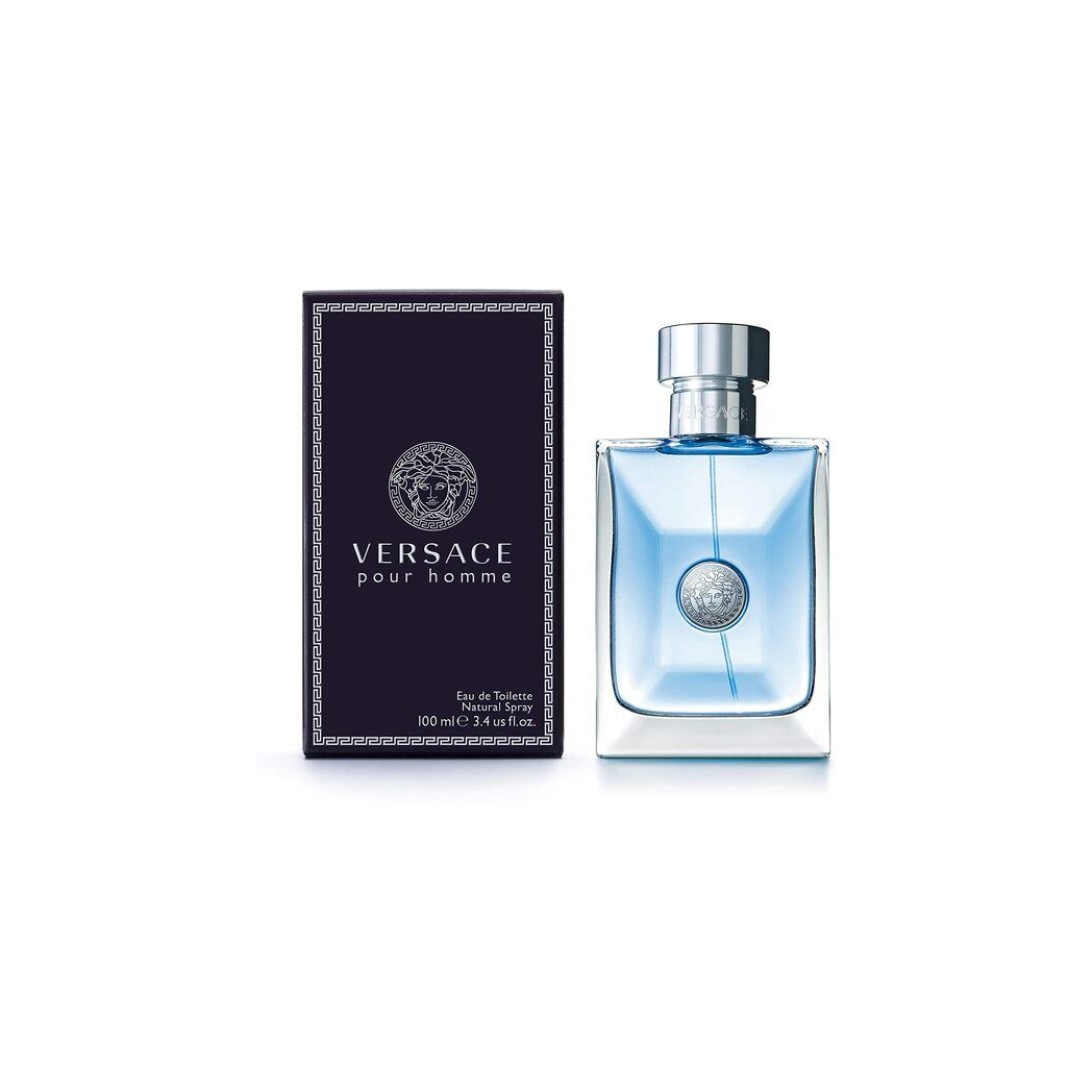 Versace Pour Homme Eau de Toilette 100ml fresh aromatic fragrance detail