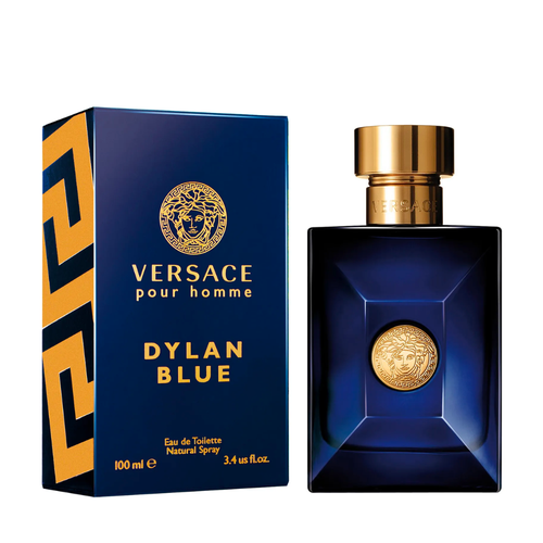 Versace Dylan Blue Eau de Toilette 100ml bottle and box product image